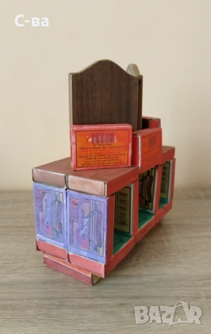 Ръчна изработка от кибритени кутии , снимка 3 - Декорация за дома - 53946510