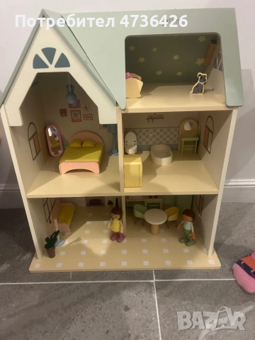 Дървена къщичка за 3-4г, снимка 2 - Образователни игри - 53932866