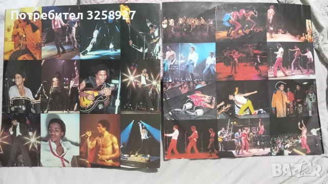 Michael Jackson and The Jacksons. Live album. Двоен концертен албум. , снимка 4 - Грамофонни плочи - 53240674