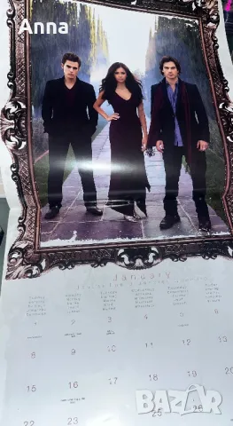 Дневниците на Вампира многолистен календ за 2012, снимка 2 - Други - 49704185