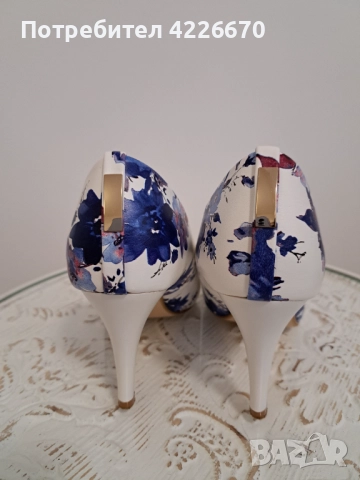 Официални обувки на ток, снимка 9 - Дамски обувки на ток - 52573240