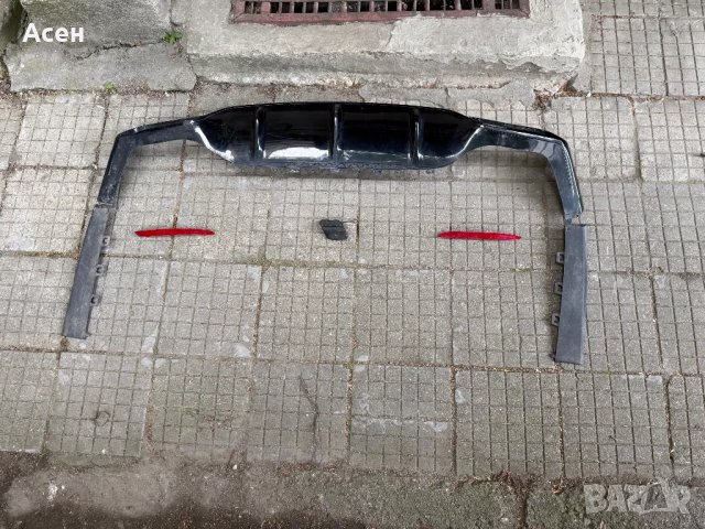 Спойлер задна броня AMG E63, Радар сензор - Mercedes-Benz W213 2017-2023, снимка 4 - Части - 49772659