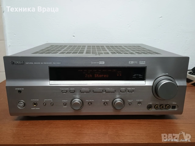 Yamaha RX-V657. 7.1-канален ресивър с висока мощност и качествен звук. Изпращам видео. 