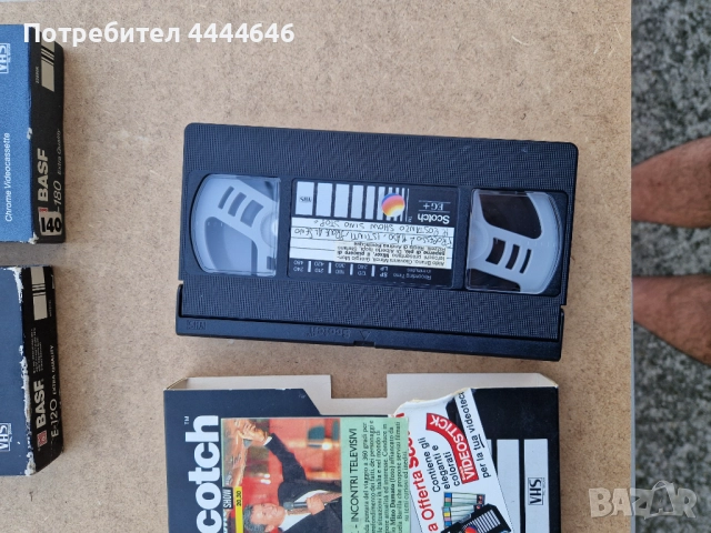 Касети VHR с италянски филми и документали стават и за презаписване, снимка 6 - Други жанрове - 51735403