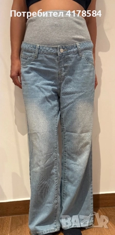 Дънки за бременни, снимка 4 - Дрехи за бременни - 52240355