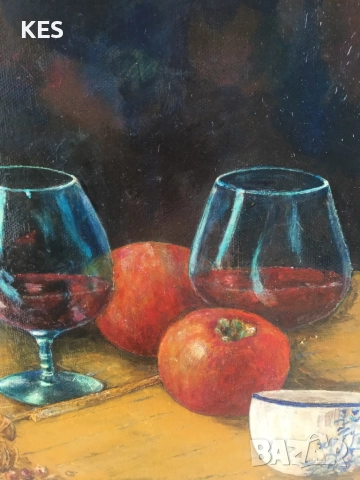 Вино за двама, снимка 2 - Картини - 52989053