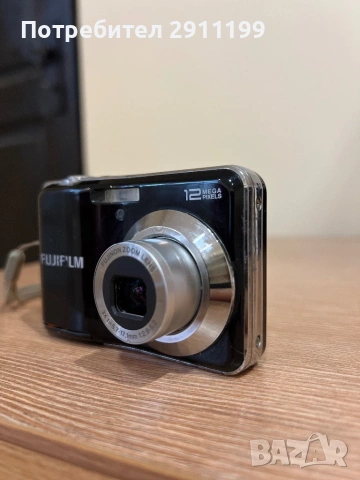 Фотоапарат Fujifilm 12 Mp с подаръци, снимка 2 - Фотоапарати - 53390770
