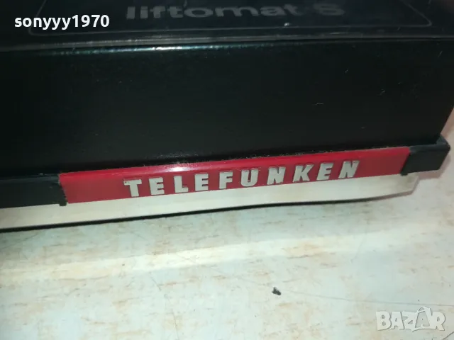 TELEFUNKEN-MADE IN WESTERN GERMANY 1610241532, снимка 13 - Ресийвъри, усилватели, смесителни пултове - 47606176