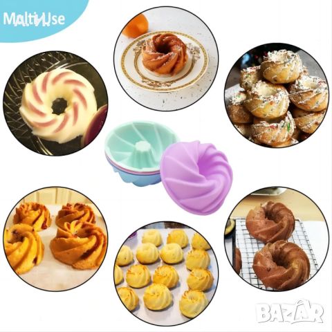 🍩 Форми за мъфини, 12 броя 🍩, снимка 2 - Други - 46726528