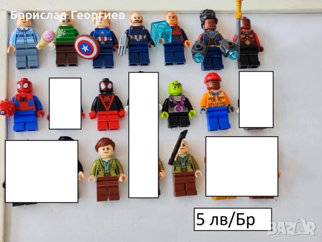 Оригинални лего минифигурки lego star wars /ninjago/ и други, снимка 4 - Образователни игри - 33848004