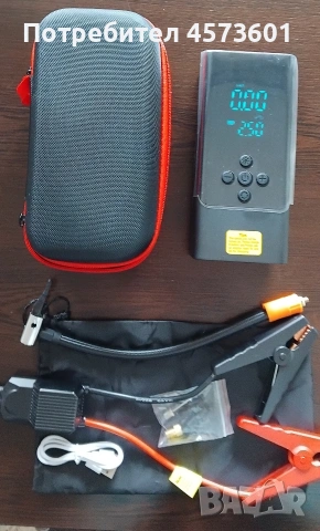 БУСТЕР, POWERBANK, ПОМПА ЗА ТОПКИ, КОМПРЕСОР ЗА ГУМИ, ФЕНЕР, снимка 6 - Аксесоари и консумативи - 54090485