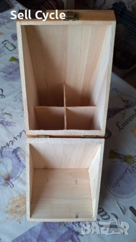 ✅ДЪРВЕНА КУТИЯ ЗА ВИНО ❗