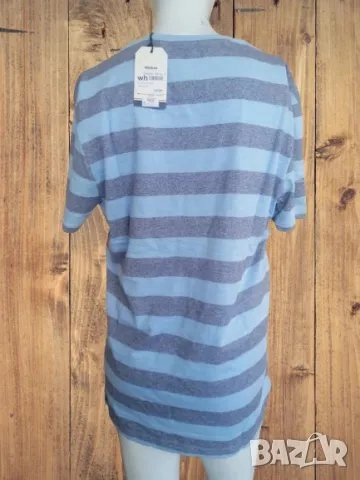 Мъжка тениска SoulCal Stripe /L/ 590 A6, снимка 2 - Тениски - 52469475