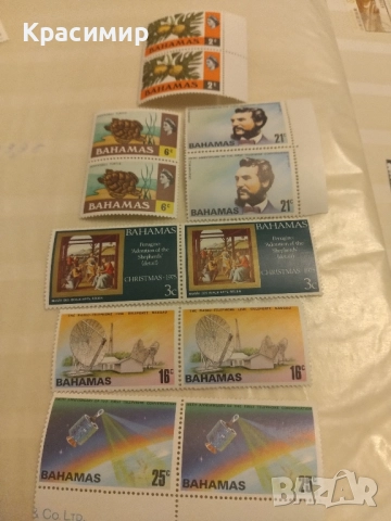 Бахамите MNH., снимка 2 - Филателия - 52311749