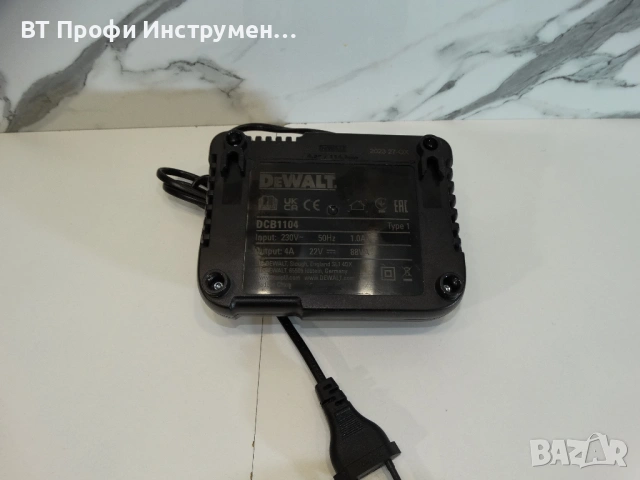 Ново - Dewalt DCB 1104 - Зарядно, снимка 4 - Други инструменти - 53833049