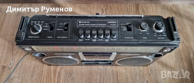 Радиокасетофон Sanyo M4500KE, снимка 6 - Радиокасетофони, транзистори - 49501016