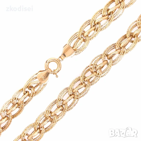 Златен синджир 19,73гр. 54,0см. 14кр. проба:585 модел:524-3