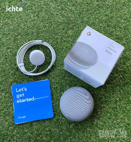 Google Home Mini - НОВ! 2 ГОДИНИ ГАРАНЦИЯ, снимка 1 - Bluetooth тонколони - 45857316