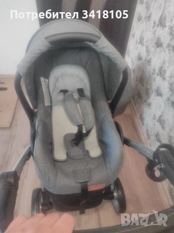 Продавам количка 3 в 1, снимка 8 - Детски колички - 54246617