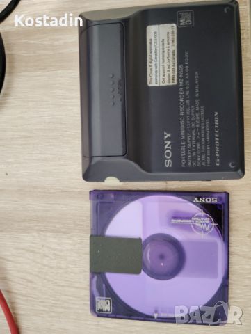 Sony мини диск mz-n505, снимка 1 - Други - 46231446