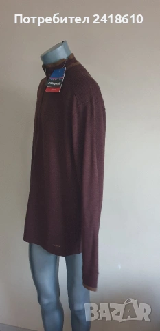 Patagonia 100% Merino Wool 1/4 Zip Sweater Mens Size XL НОВО! ОРИГИНАЛ! Мъжки Пуловер с 1/4 цип !, снимка 14 - Пуловери - 54142398