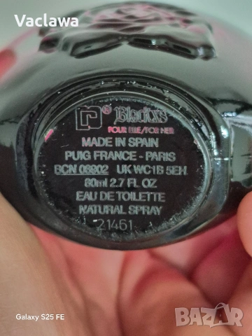 Black XS 80 ml., снимка 3 - Дамски парфюми - 53843090