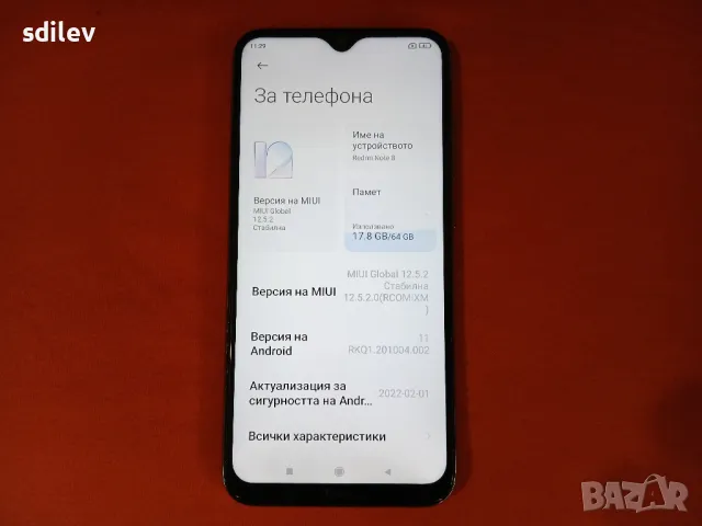 Xiaomi Redmi Note 8, снимка 3 - Xiaomi - 47911474