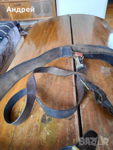 Стар Военен колан #13, снимка 4 - Антикварни и старинни предмети - 53608217