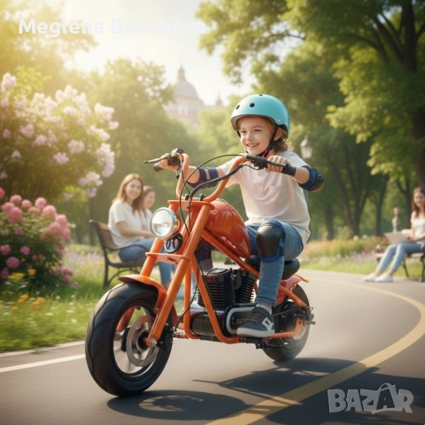 Електрически мини скутер- 680лв., снимка 2 - Детски велосипеди, триколки и коли - 52821963