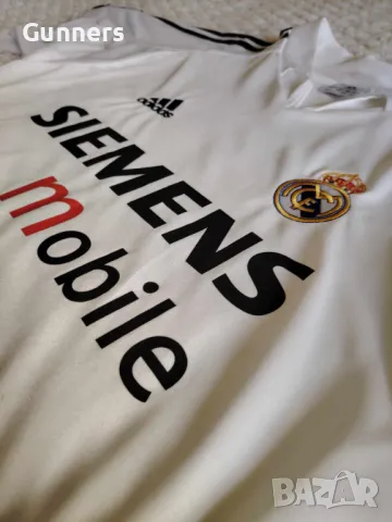 Real Madrid 04/05 Home Shirt, M, снимка 7 - Спортни дрехи, екипи - 49368261