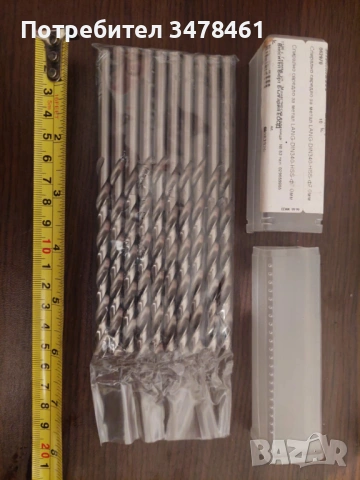 СВРЕДЛО ЗА МЕТАЛ-УДЪЛЖЕНО - 2 х 10 бр