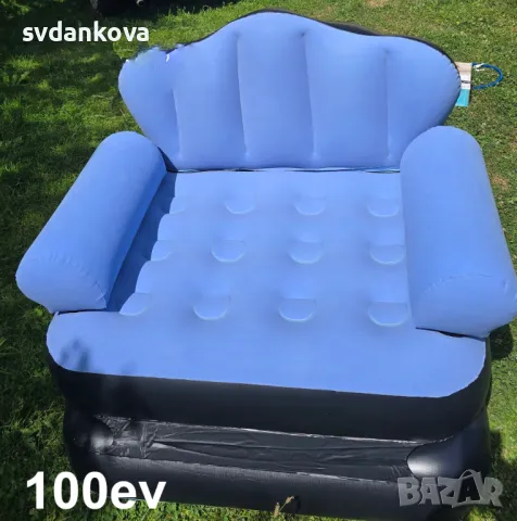 Надуваем фотьойл/легло 5 в 1 SuperSofa+помпа, снимка 2 - Градински мебели, декорация  - 46363021