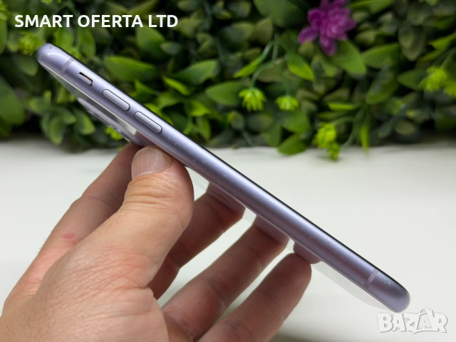 ! ТоП ! iPhone 11 64GB 100% Батерия Purple Гаранция, снимка 2 - Apple iPhone - 54295675