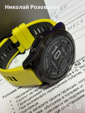 CARMIN FENIX 7X Solar , снимка 4 - Смарт часовници - 54021970