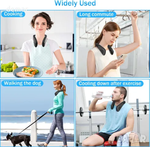 Вентилатор за врата с 3 скорости, снимка 6 - Други стоки за дома - 49828102