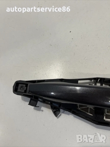 Задна лява външна дръжка черна за Peugeot 508 1.6 HDI (2012) 9688834180, снимка 3 - Части - 53764032