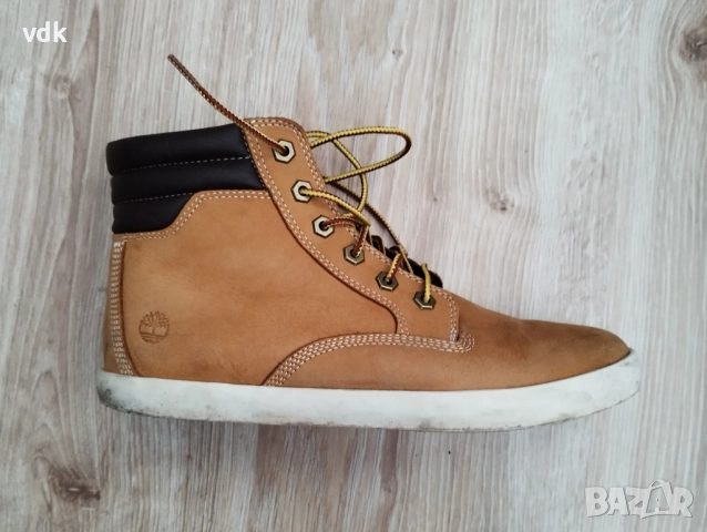 100% Оригинални страхотни унисекс боти от естествена кожа TIMBERLAND! , снимка 3 - Мъжки боти - 52968843