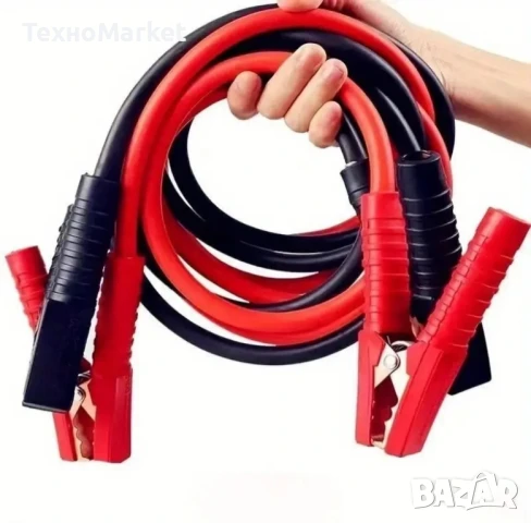 Автомобилни Клеми 2.5 метра за Акумулатор от ABS 