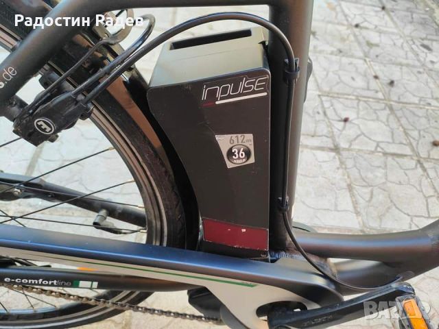 Електрически велосипед Raleigh Panasonic 2.0 с голяма батерия., снимка 1 - Велосипеди - 46257796