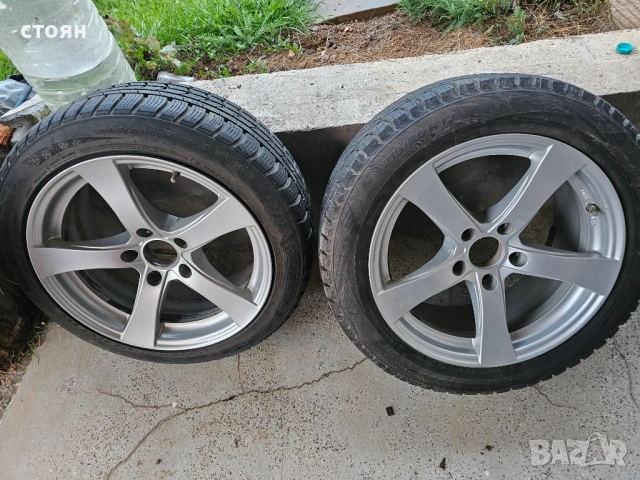 Джанти 17" БМВ със зимни гуми, снимка 2 - Гуми и джанти - 51530944
