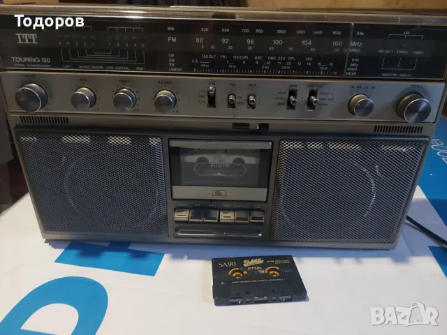 ITT Touring 120 Stereo Radiorecorder, снимка 5 - Радиокасетофони, транзистори - 48837535