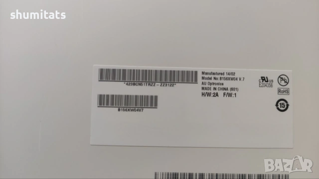 Матрици за лаптоп 15,6 LED slim 30pin mat/glanc, снимка 2 - Части за лаптопи - 54174658