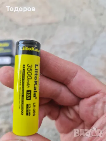 Нови литиево йонни батерии 18650 Liito Kala 3500 mah, снимка 3 - Друга електроника - 47026744