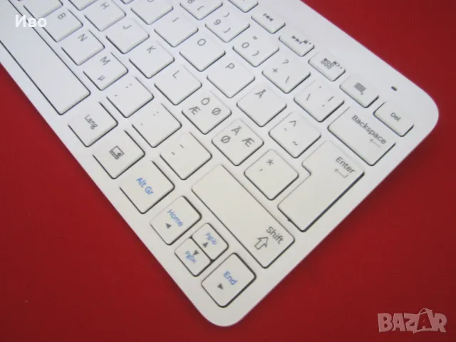 Bluetooth Клавиатура Samsung BKB-10 - Бялa, снимка 7 - Клавиатури и мишки - 50321934