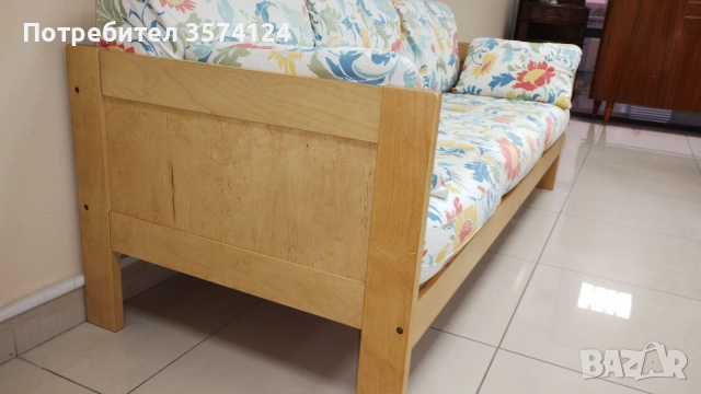 Шарено диванче , снимка 6 - Дивани и мека мебел - 52409132