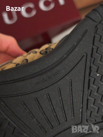 Gucci Мъжки Обувки Оригинални Пълен Комплект, снимка 7 - Други - 53582158