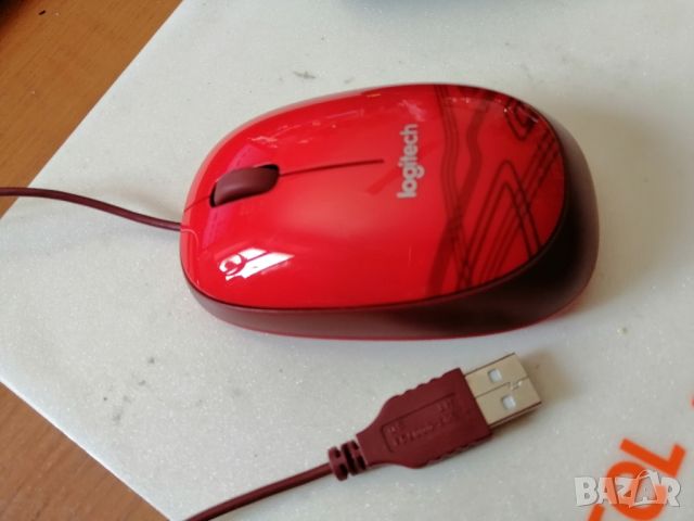 Компютърна мишка Logitech M105, снимка 2 - Клавиатури и мишки - 46654597