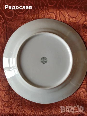 стара декоративни чиния PRAHA , снимка 3 - Декорация за дома - 54091674