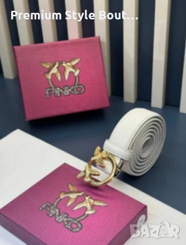 колан от естествена кожа в кутия pinko , снимка 2 - Колани - 53808528