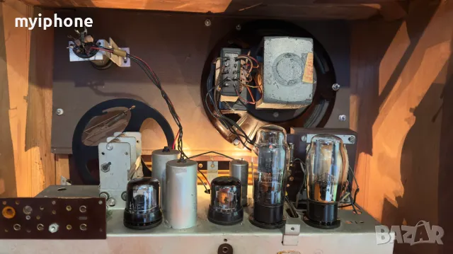 Ретро Лампово Радио AT-Super 660 Wk3 AEG, снимка 2 - Антикварни и старинни предмети - 50072303